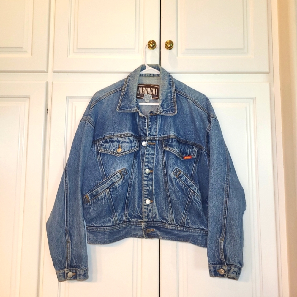 1980's Jordache Blue Denim Jacket